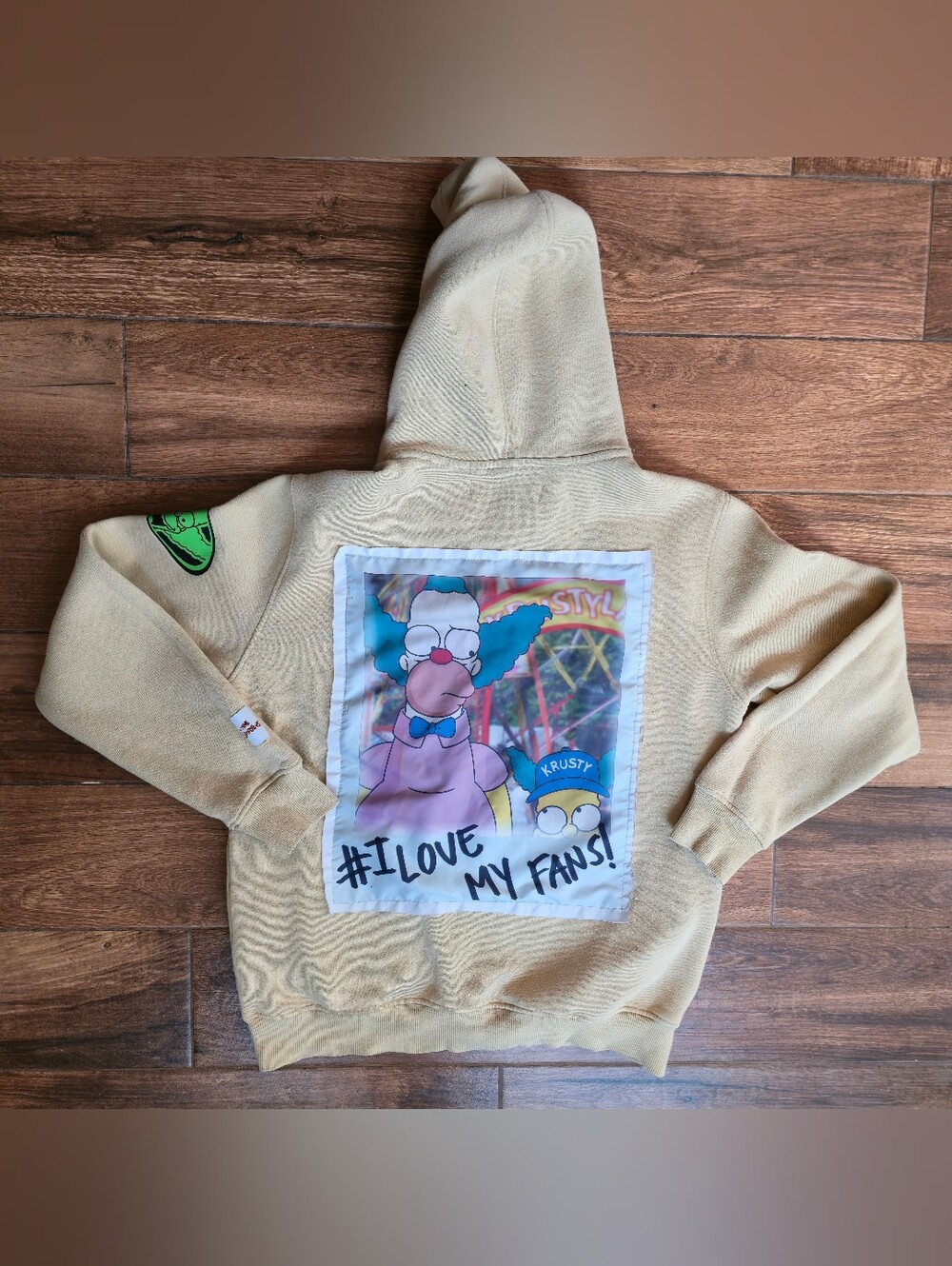 Simpson s Hoodie, Size Small, Bart Simpson, Krusty, Krustyland
